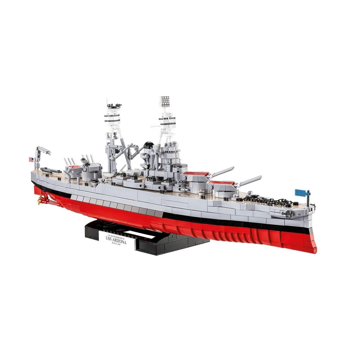 Cobi Wwii Uss Arizona (Bb-39) 2,046-Piece Building Set, Ages 10+
