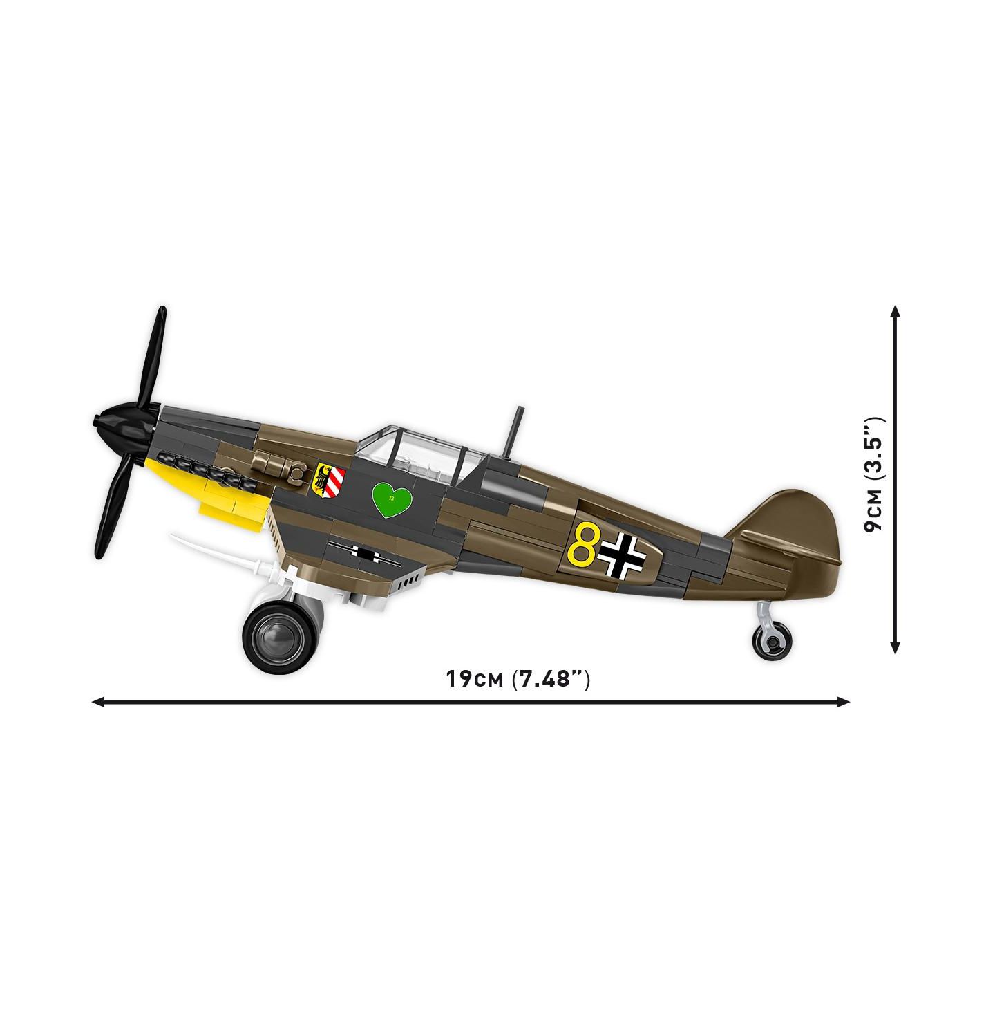 Детский конструктор COBI Wwii Historical Collection Messerschmitt Bf 109F 123-Piece Building Set, Ages 6+ — фото 3