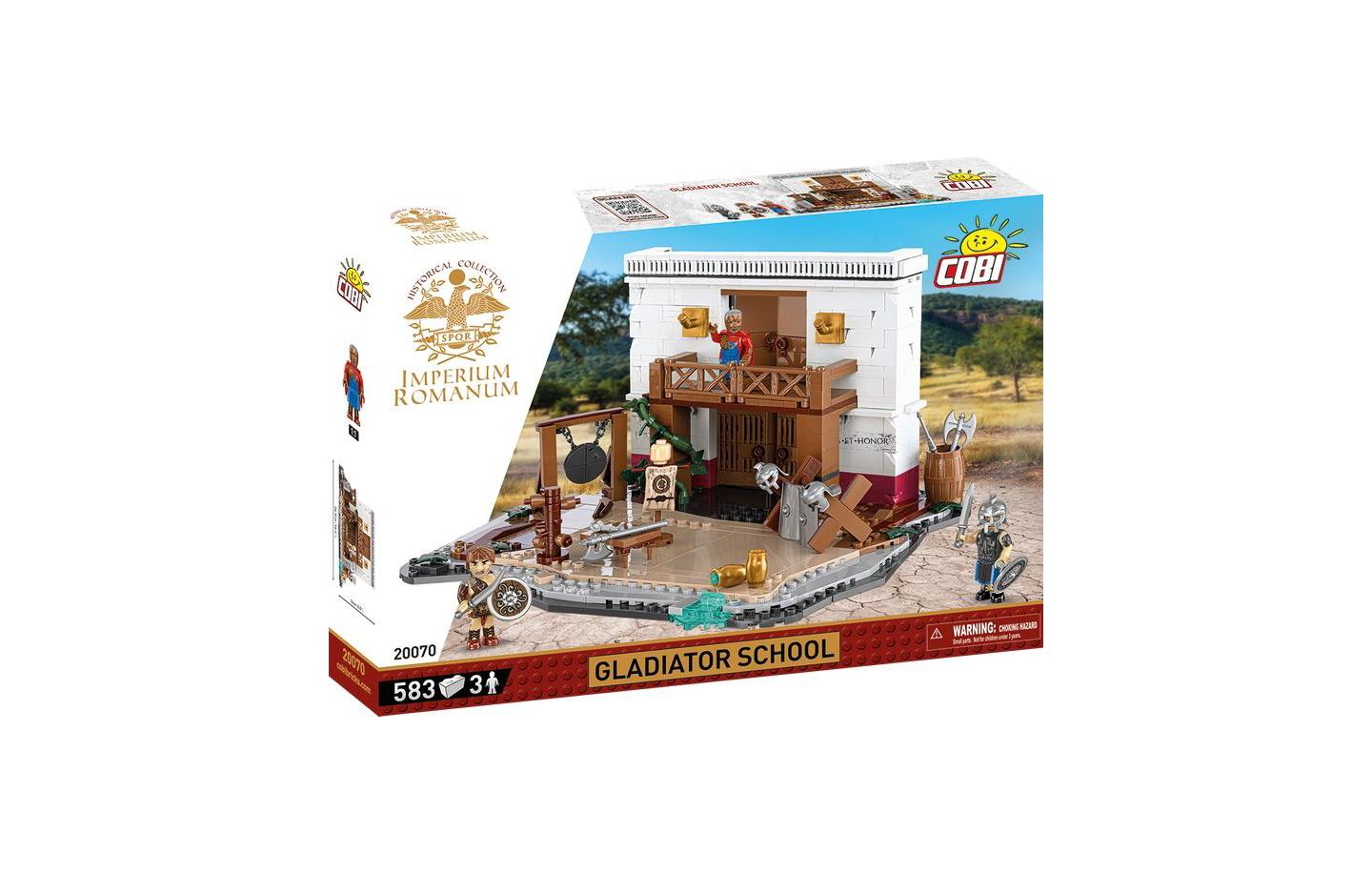 Детский конструктор COBI Imperium Romanum Gladiator School 583-Piece Building Set, Ages 8+ — фото 1