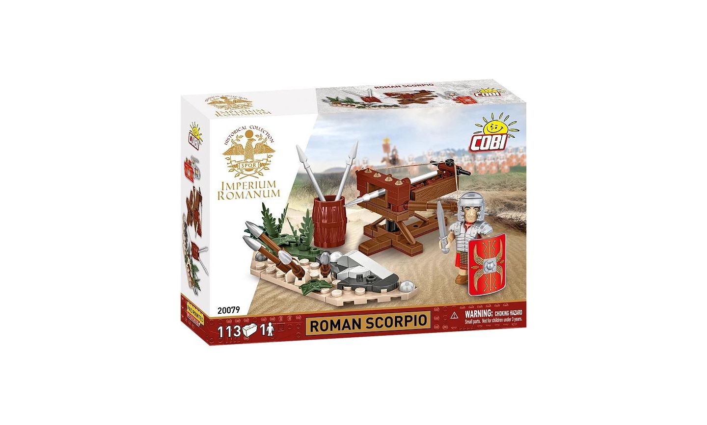 Детский конструктор COBI Roman Imperium Roman Scorpio 113-Piece Building Set, Ages 6+, цвет: Разноцветный — фото 1