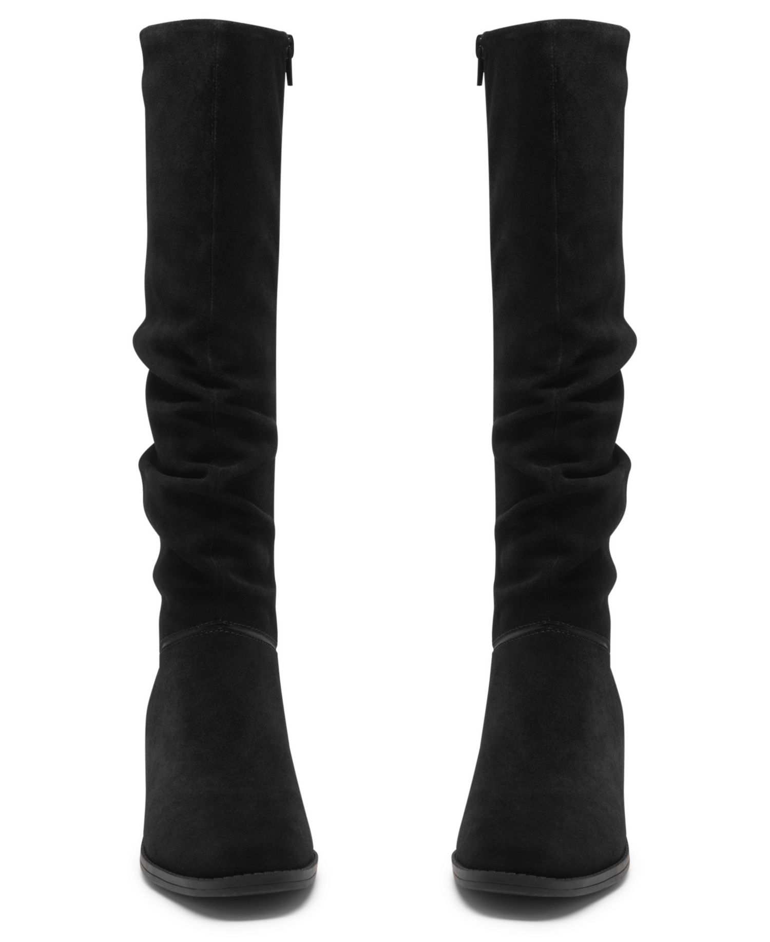 Women's Danyelle Rose Knee-High Square Toe Suede Boots