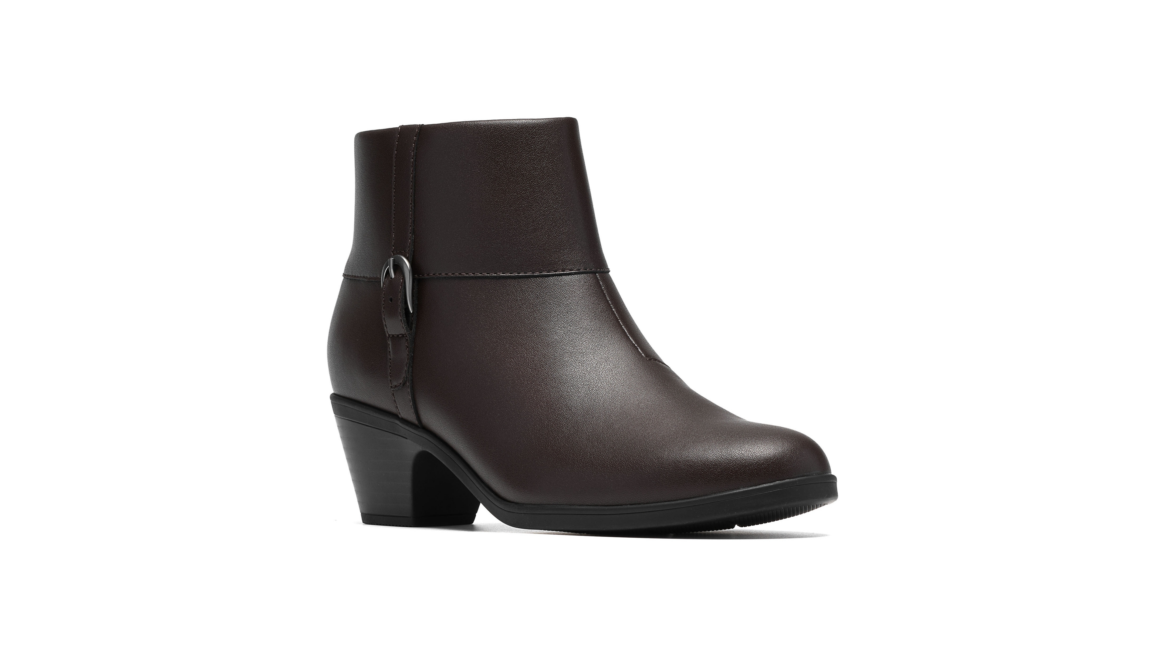 Clarks Women's Emily2 Style Round Toe Booties