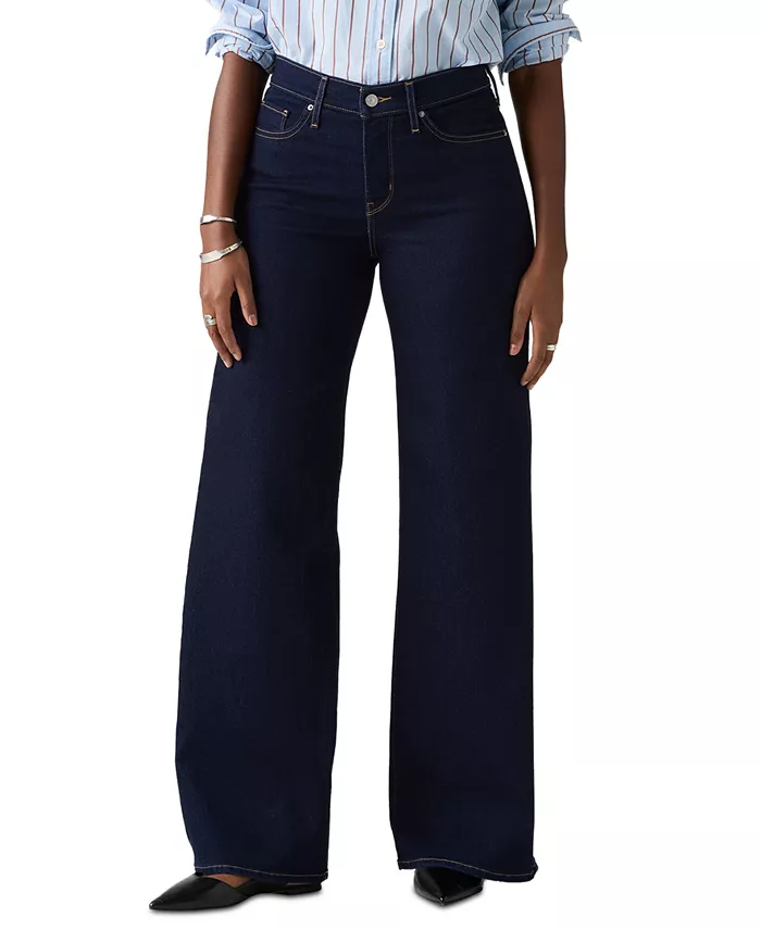 Women's 318 Shaping Stellar-Stretch Wide-Leg Jeans