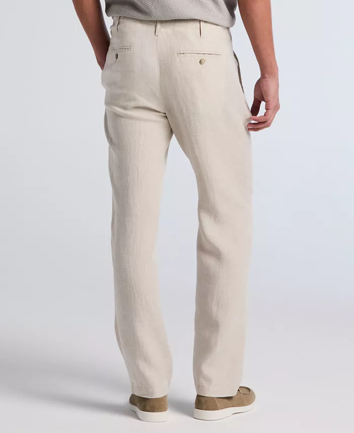 Men's Regular-Fit 100% Linen Drawstring Pants - thumbnail 10