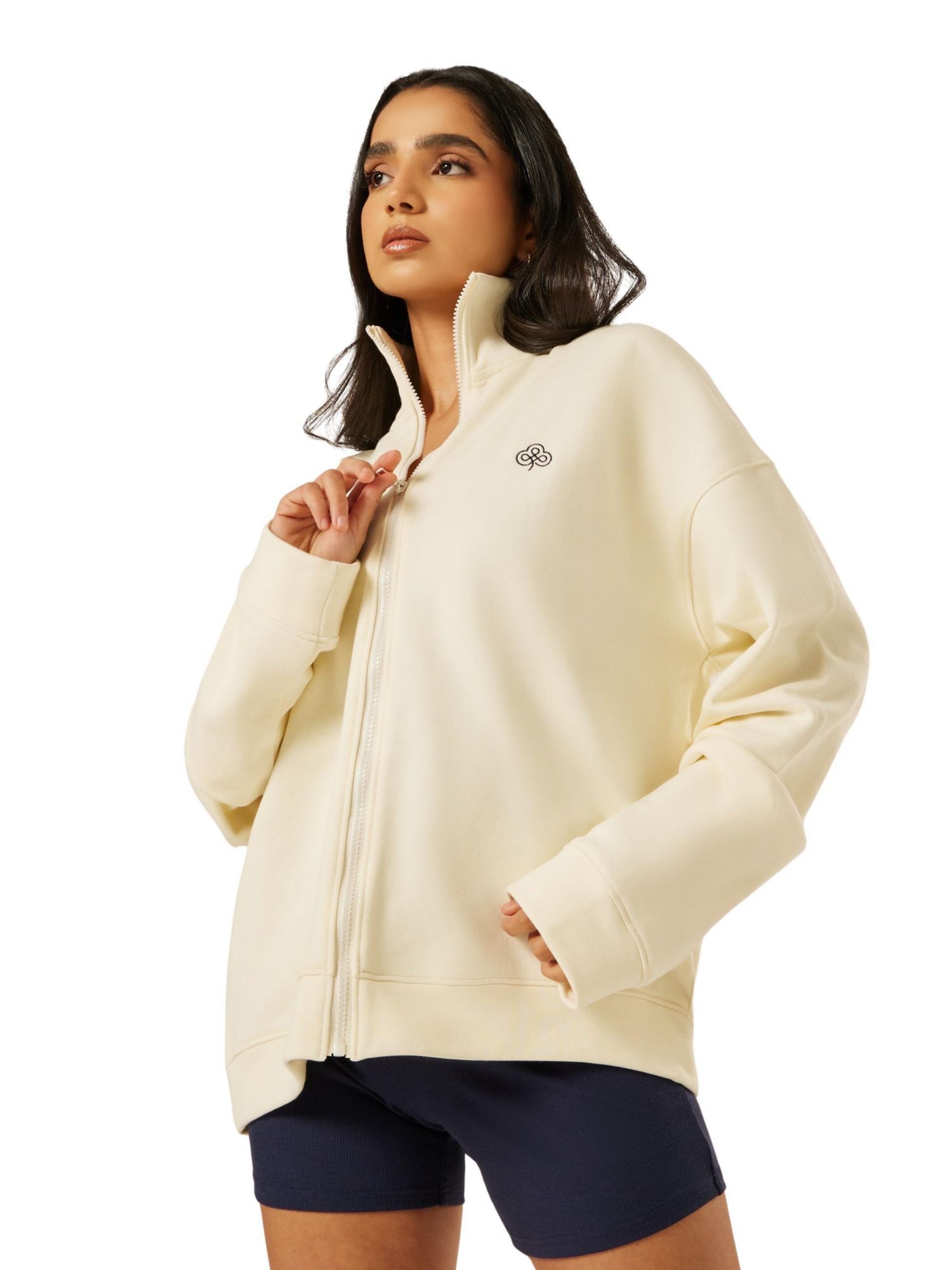 Women's Varsity Athletica Full-Zip Mock Neck Sweatshirt
