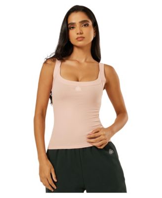 Women's Essential Everyday Ribbed Scoop-Neck Tank Top