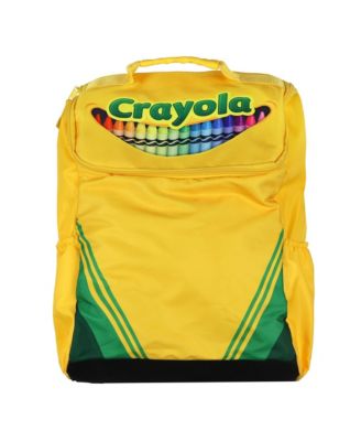 Crayon Backpack Box Design 16 Inch Book Bag With Adjustable Straps