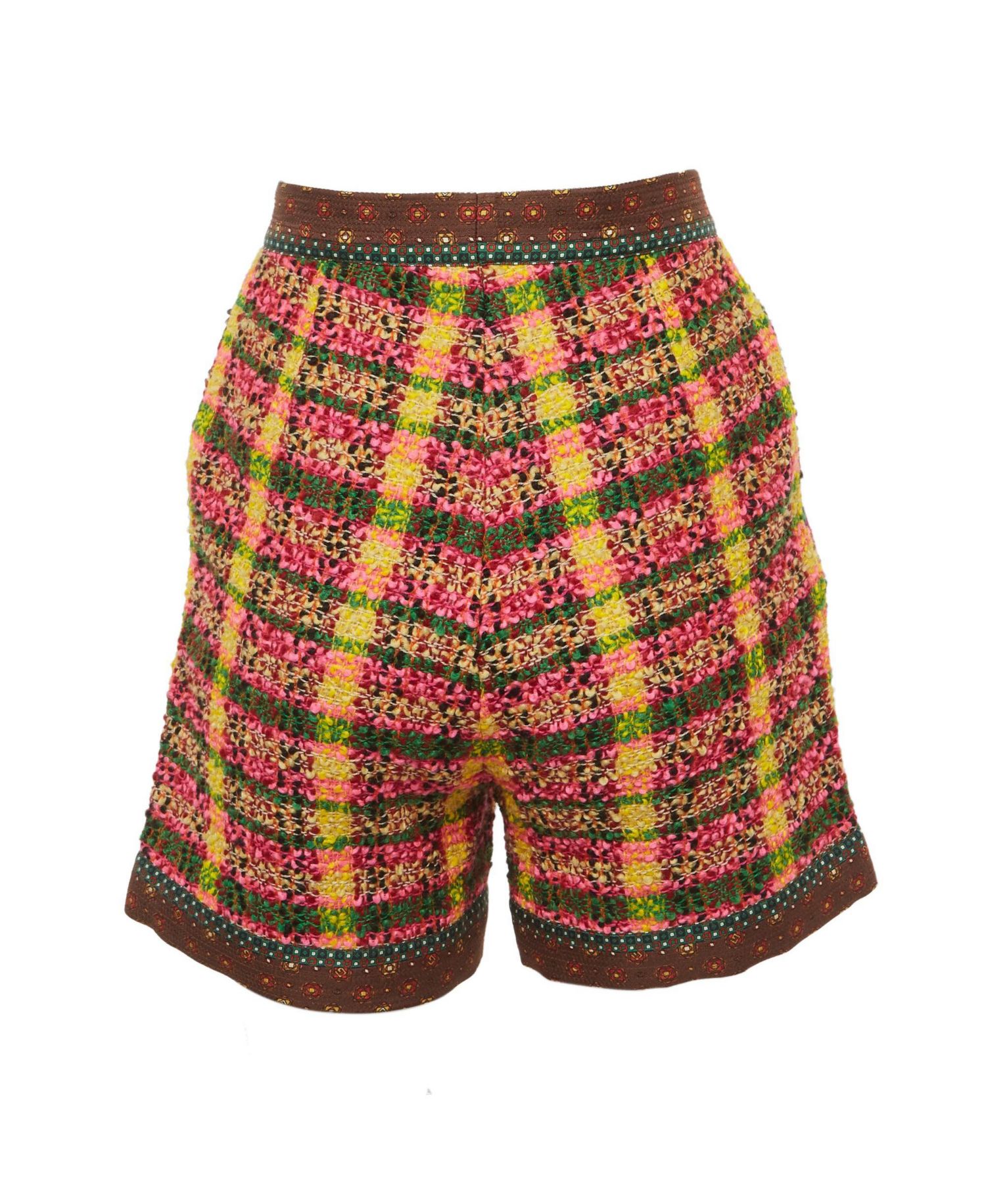 Women's High-Waisted Tweed Shorts, 7" Inseam