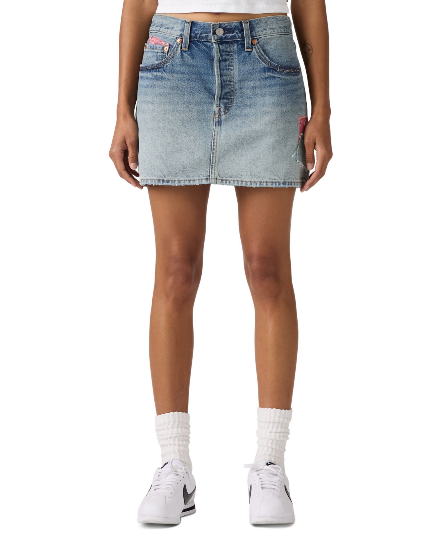 Premium Women's Icon Cotton Denim Skirt