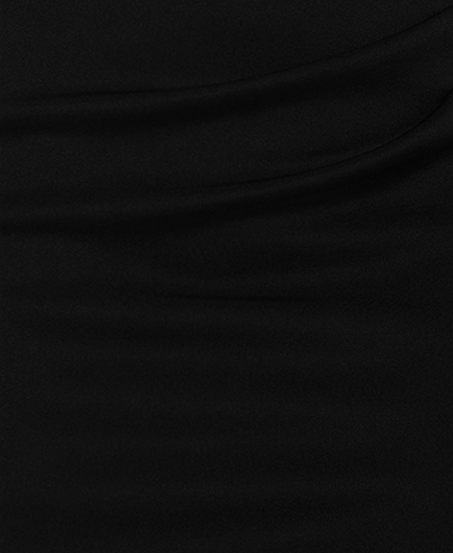 Women's Asymmetric-Neck Side-Slit Gown