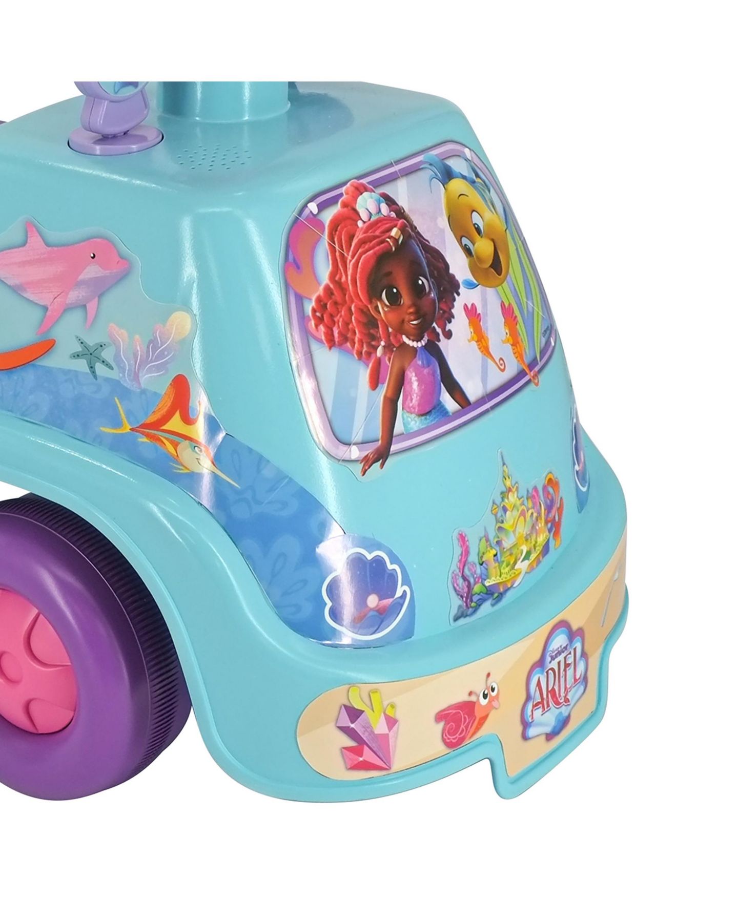 Детская игрушка Kiddieland Ariel Sea Ride-On with Interactive Lights and Sounds, Ages 1+ — фото 6