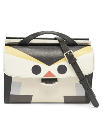 Women's Mini Monster Demi Jour Multicolor Leather Top Handle Bag