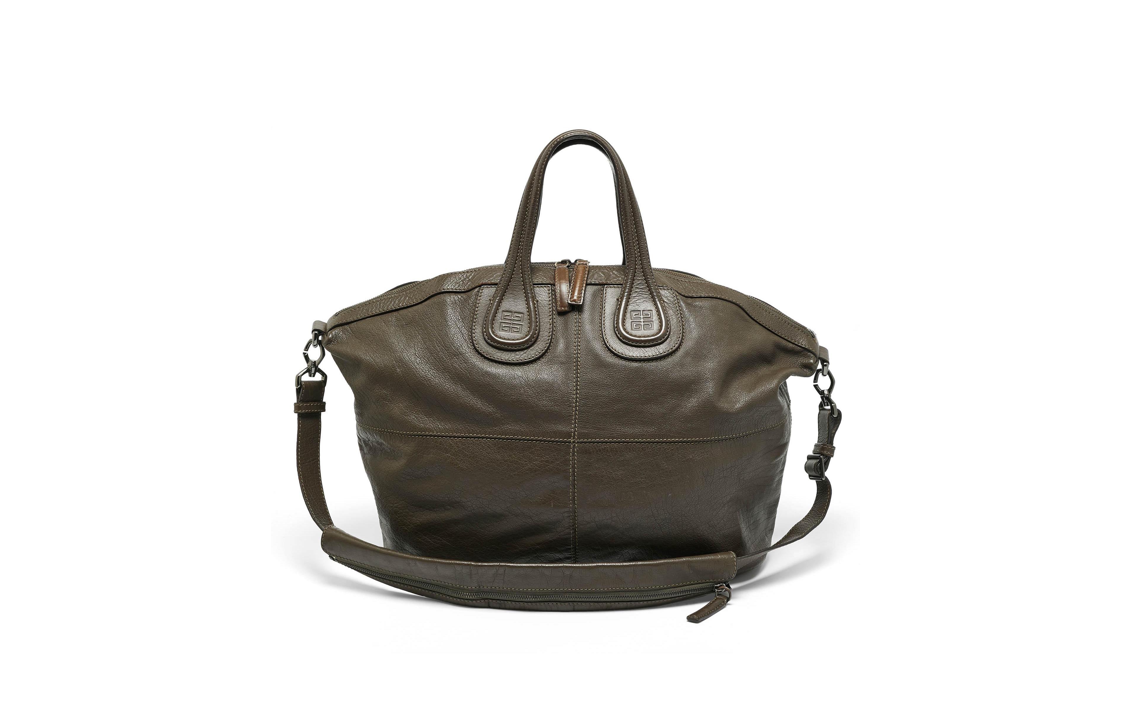 Pre-Owned Givenchy Women's Nightingale Large Leather Satchel