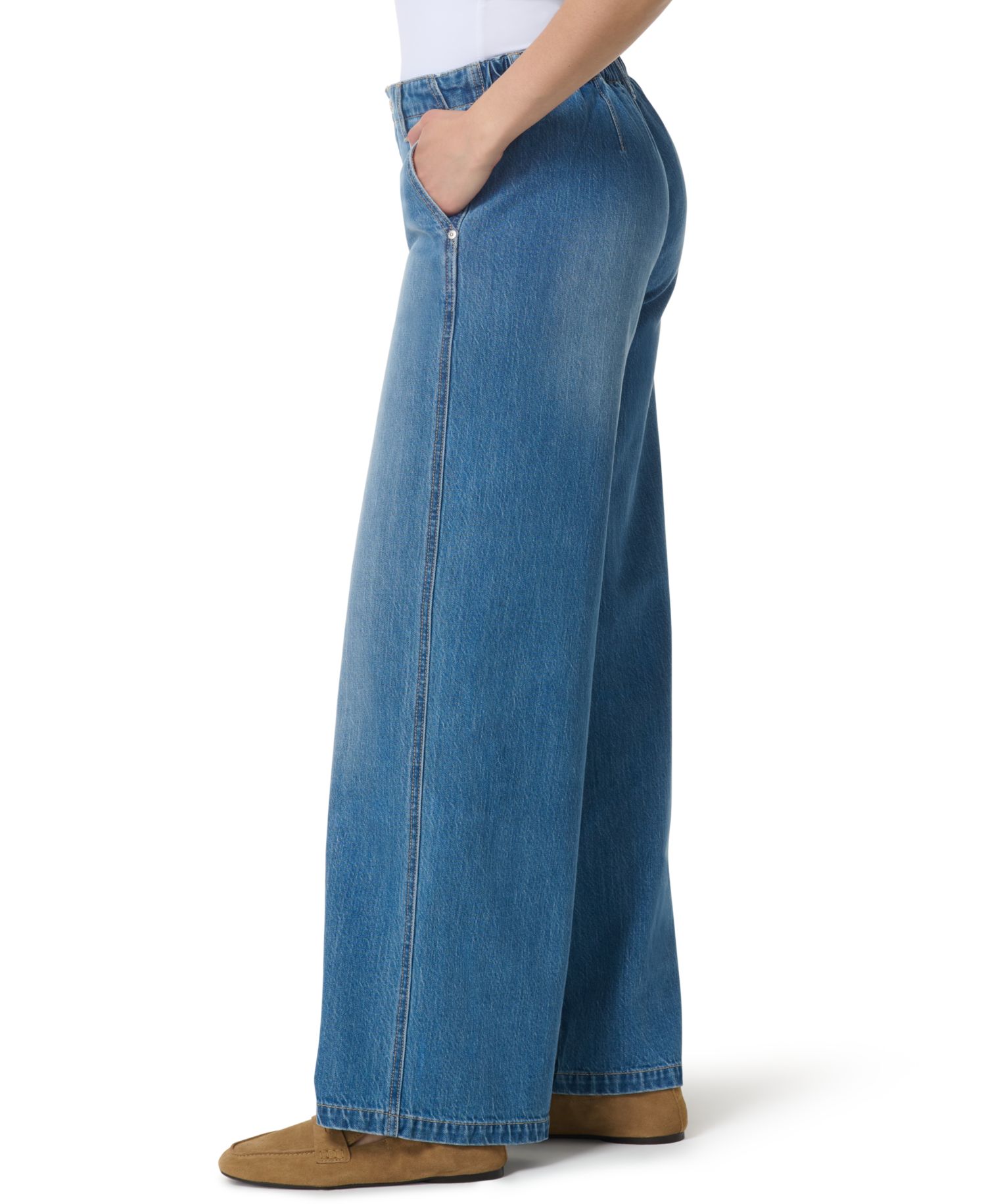 Women's High-Rise Wide-Leg Jeans