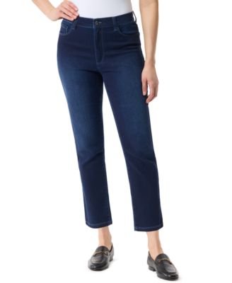 Women's Cali Mid-Rise Straight-Leg Jeans