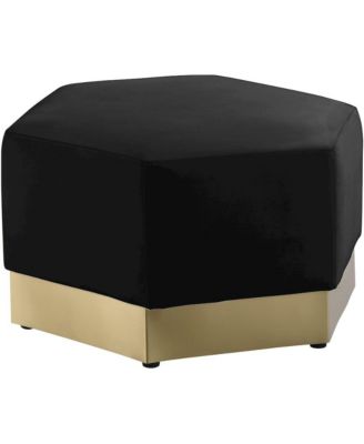 Marquis Velvet Ottoman