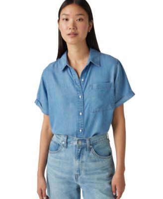 Women's Oakley Short-Sleeve Button Down Shirt