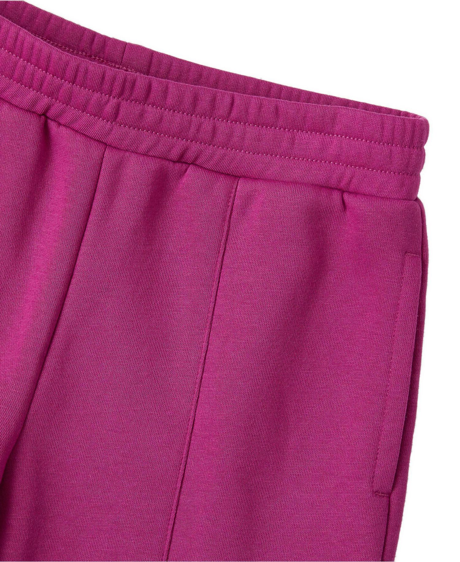 Girls Fleece Wide Leg Pants