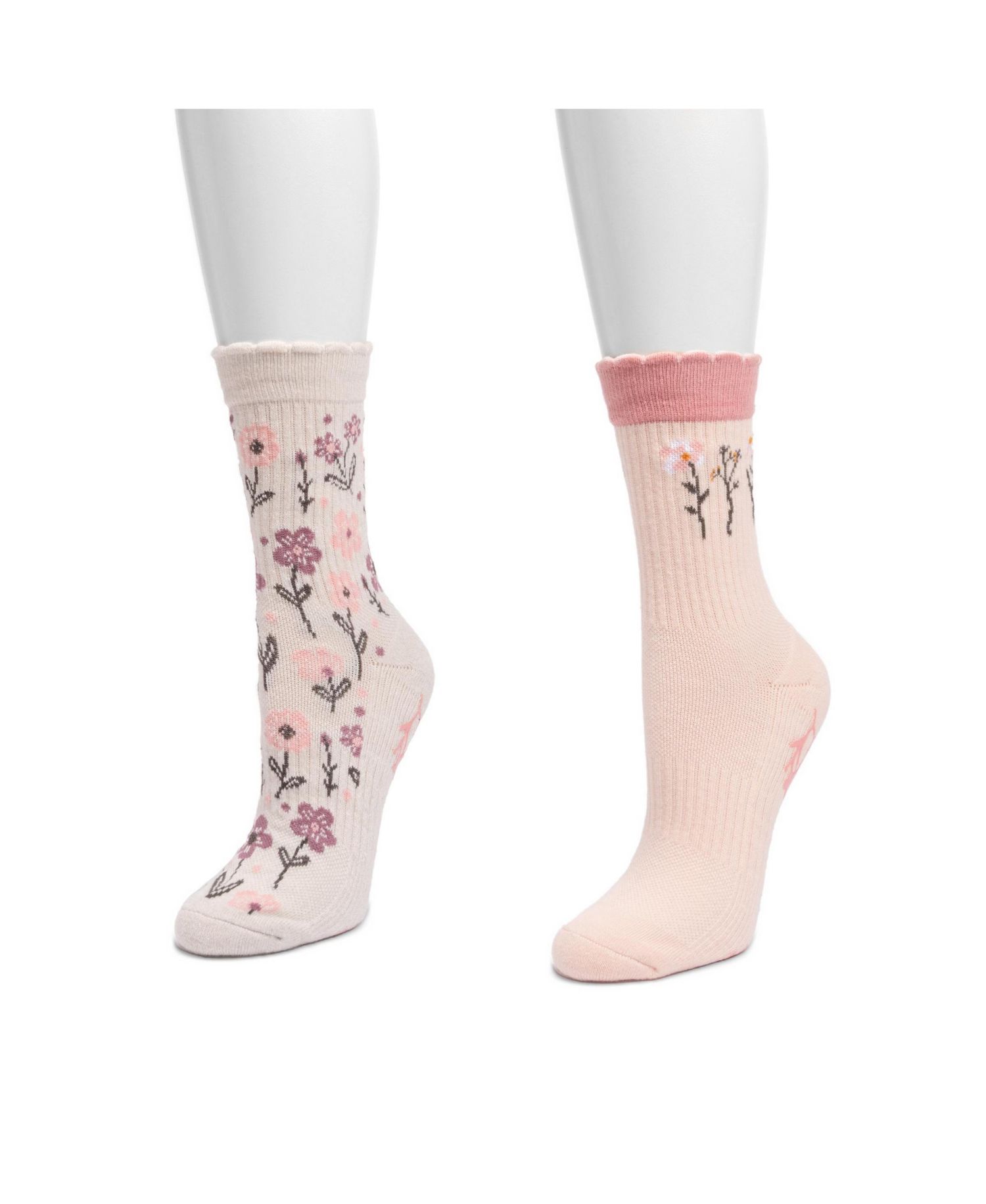 Women's Studio Socks 2 Pair Pack Crew Cotton Socks