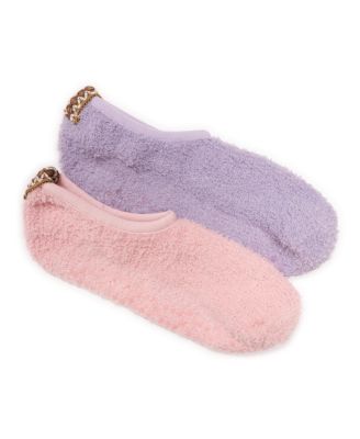 Women's 2 Pair Pack Low Cut Footie Cozy Socks