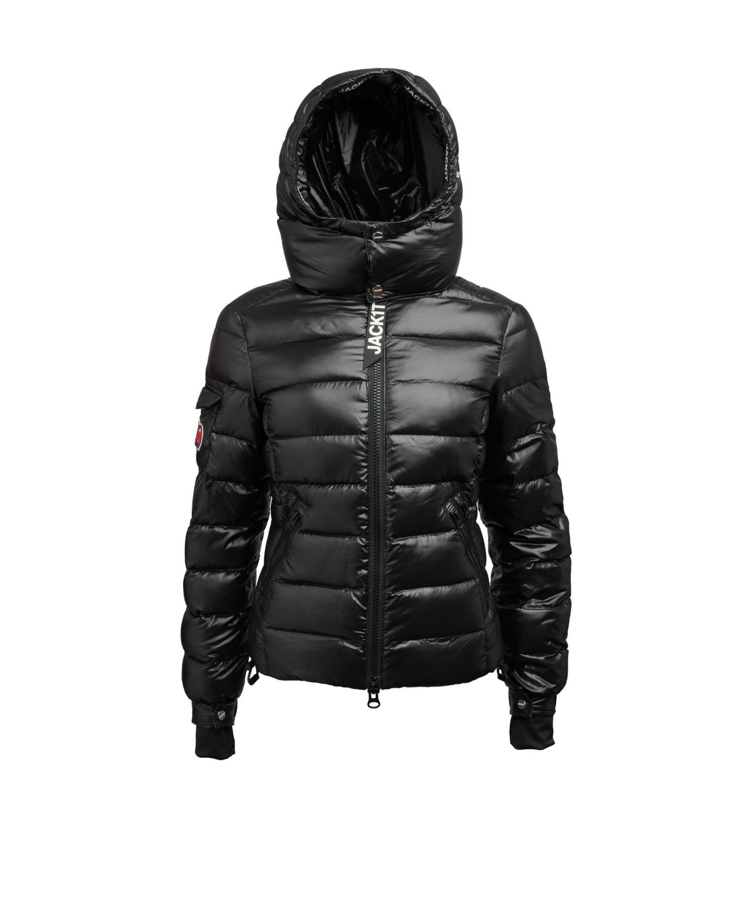 Women's Quilted Hooded Puffer Jacket