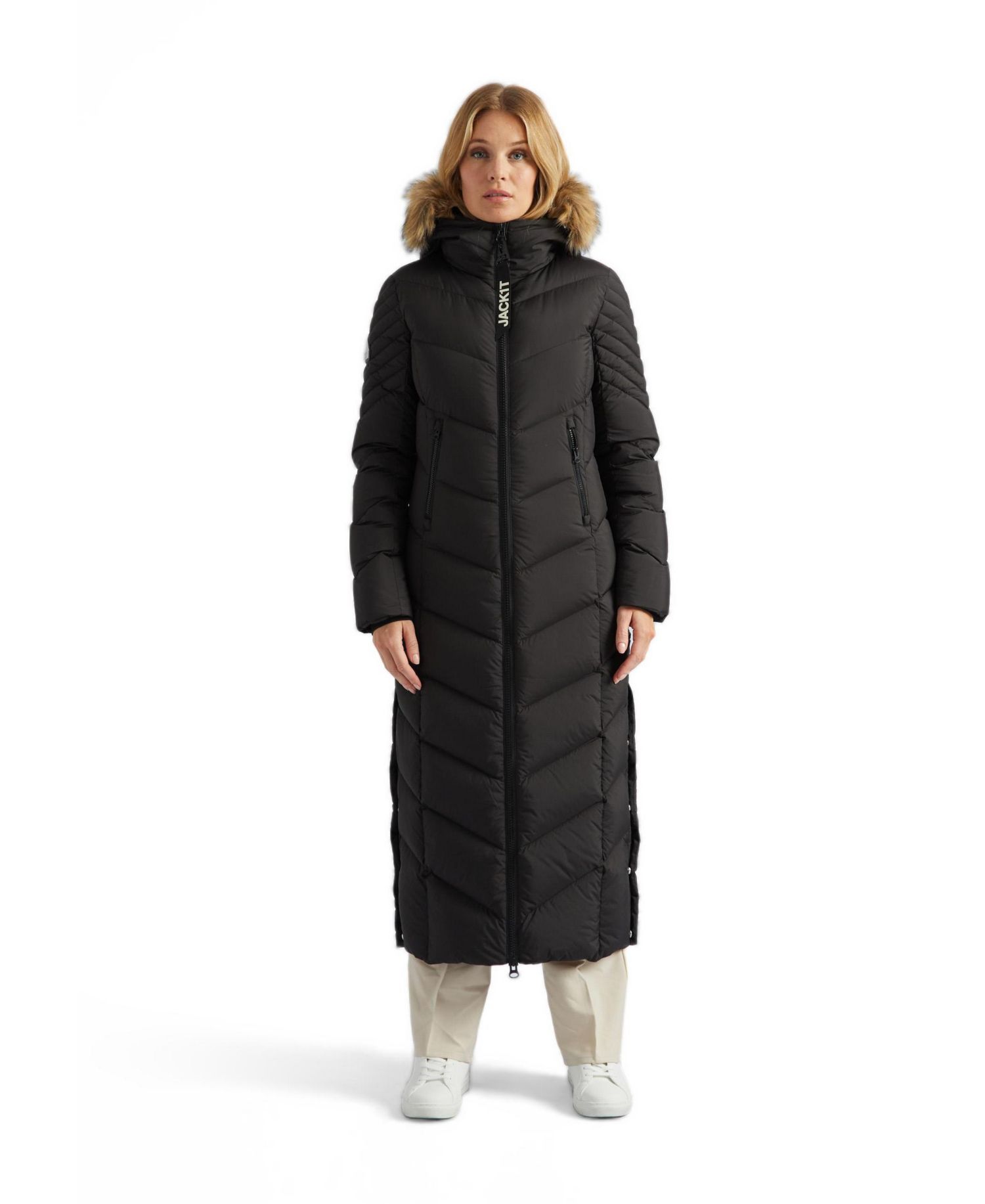Women's High Neck Maxi Puffer Coat