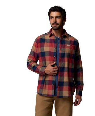 Men's Cornell Woods Flannel Long-Sleeve Shirt
