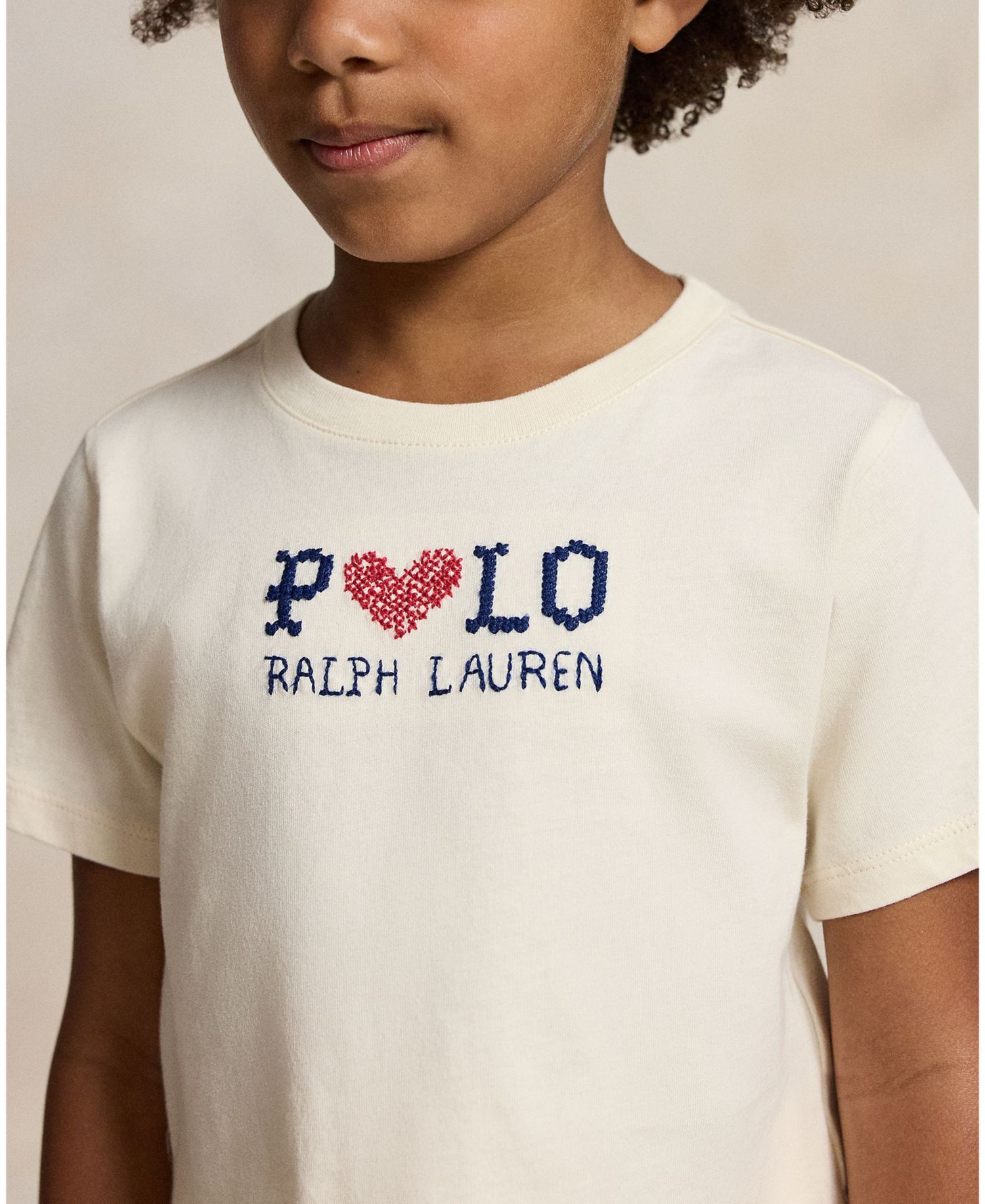 Girls' 2T-6X Logo Cotton Jersey T-Shirt