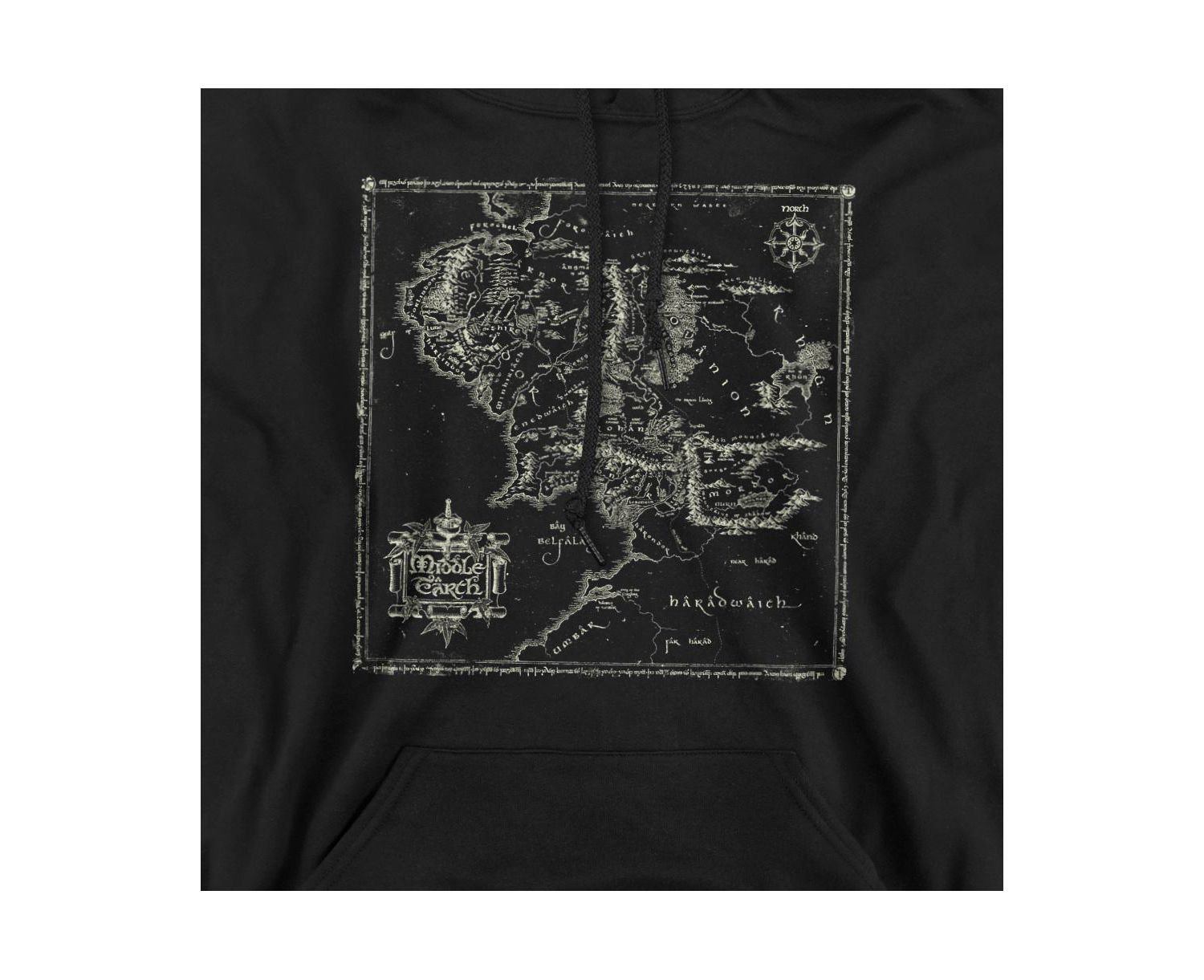 Men's Map Of Me Graphic Classic-Fit Pull-Over Hoodie