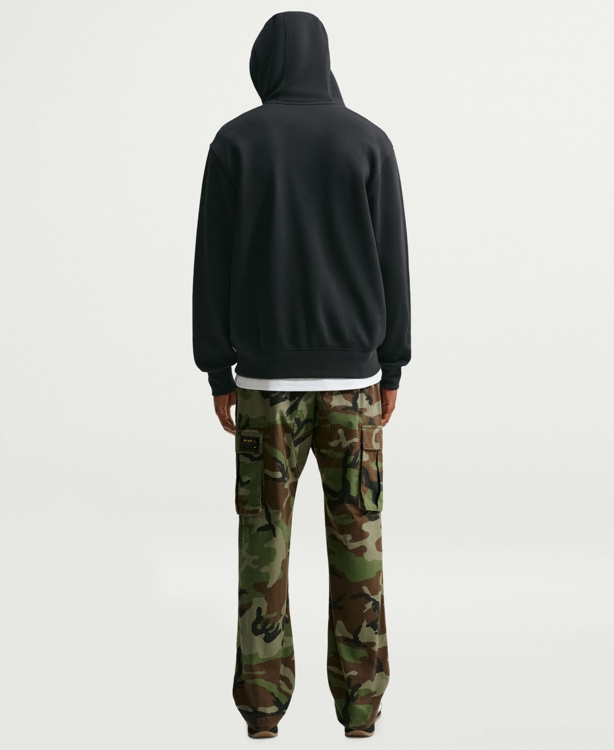 Nike Men's Club Fleece Standard-Fit Logo-Print Hoodie