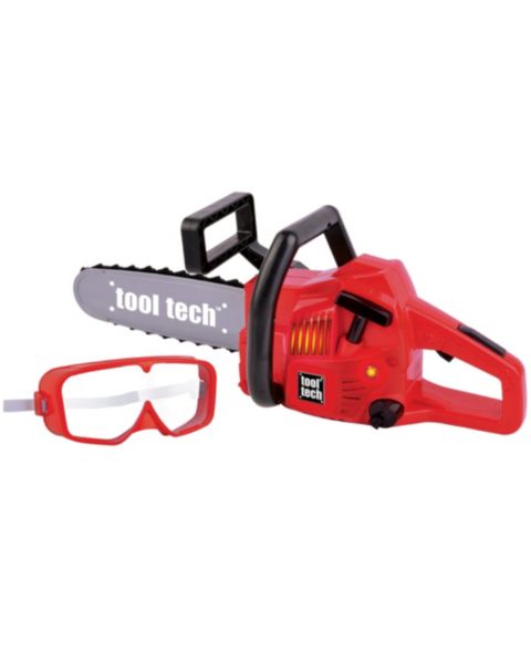 Детские игрушки Red Box Tool Tech Vibrating-Lighted Toy Chainsaw, 2-Piece, Ages 3+