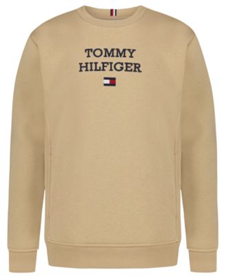 Boys' 8-20 Classic Lockup Crew Long-Sleeve Crewneck Sweatshirt with Pockets
