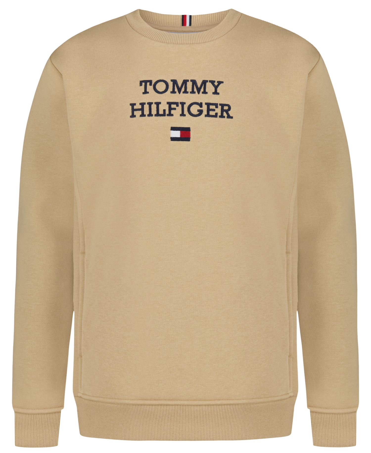 Boys' 8-20 Classic Lockup Crew Long-Sleeve Crewneck Sweatshirt with Pockets