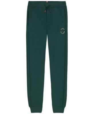 Boys' 8-20 Elevated Pull-On Ribbed Cotton-Blend Joggers