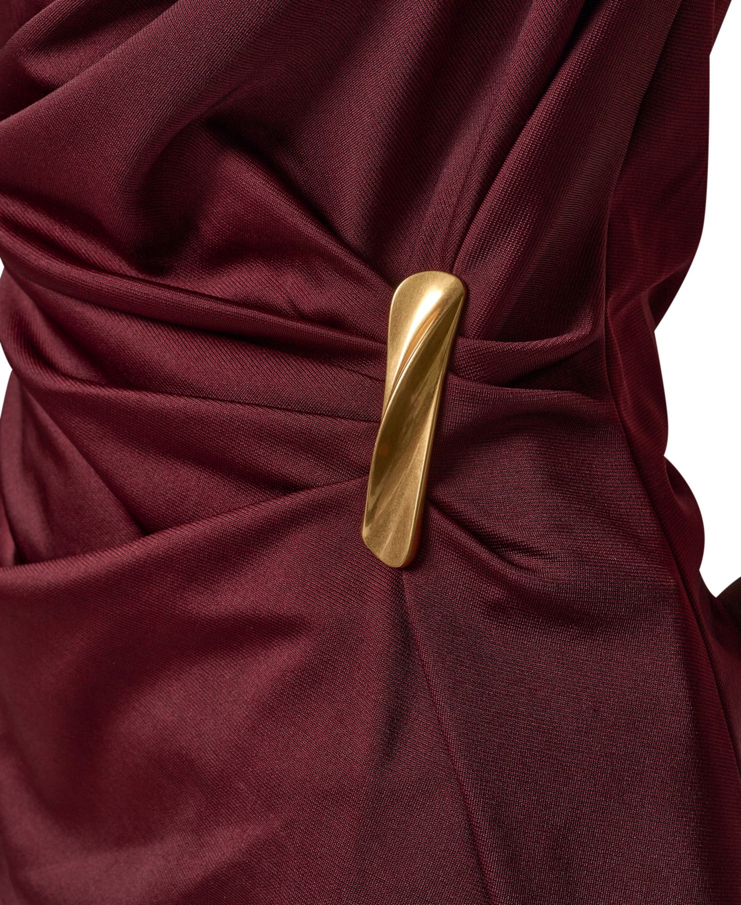 Women's Cowl Neck Draped Sleeveless Blouse