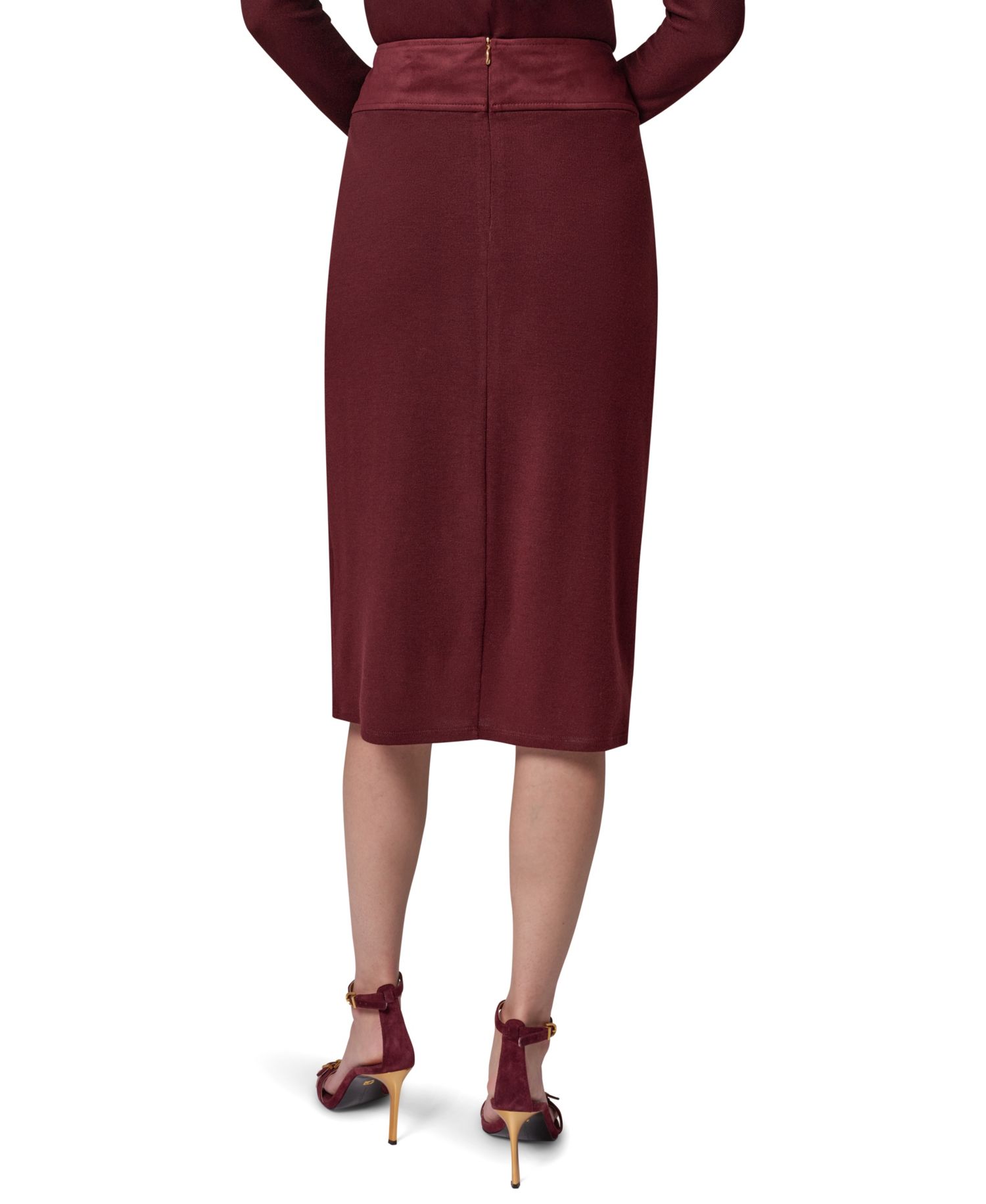 Women's High-Waisted Midi Wrap Skirt
