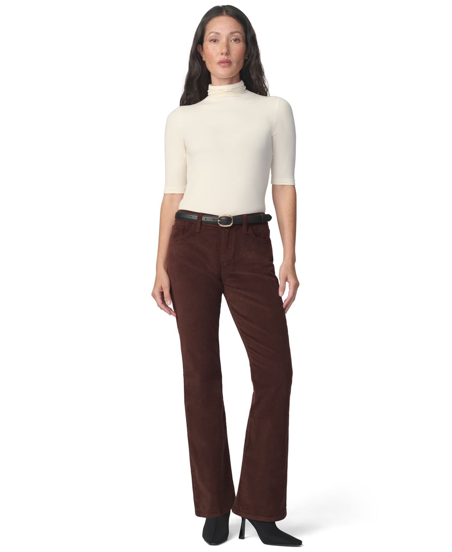 Petite Provocateur Bootcut Corduroy Pants