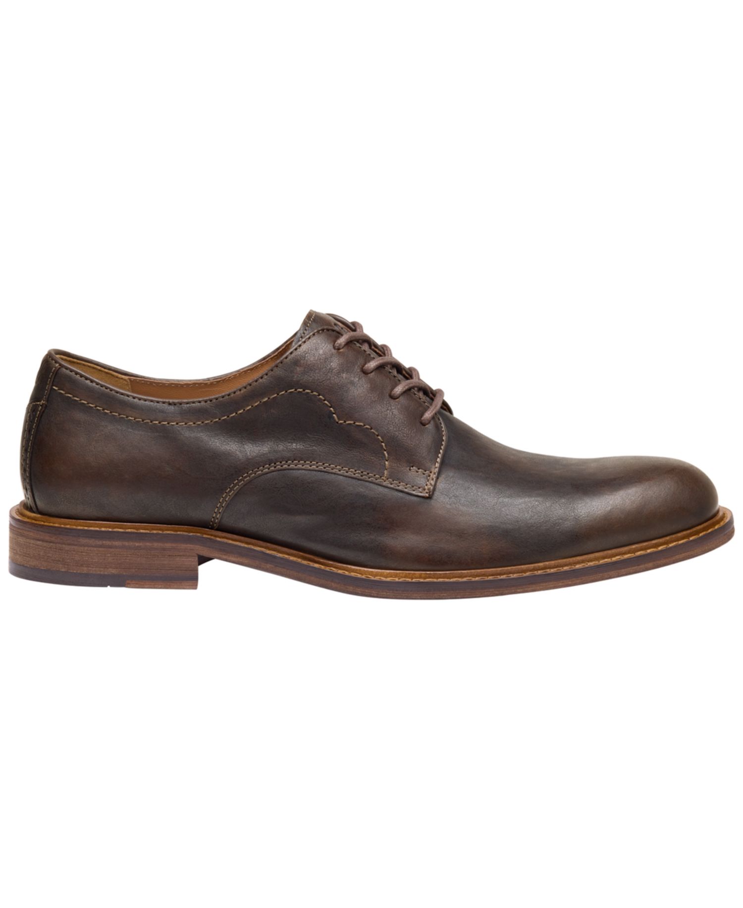 Men's Ripley Plain Toe Lace-Up Leather Oxford