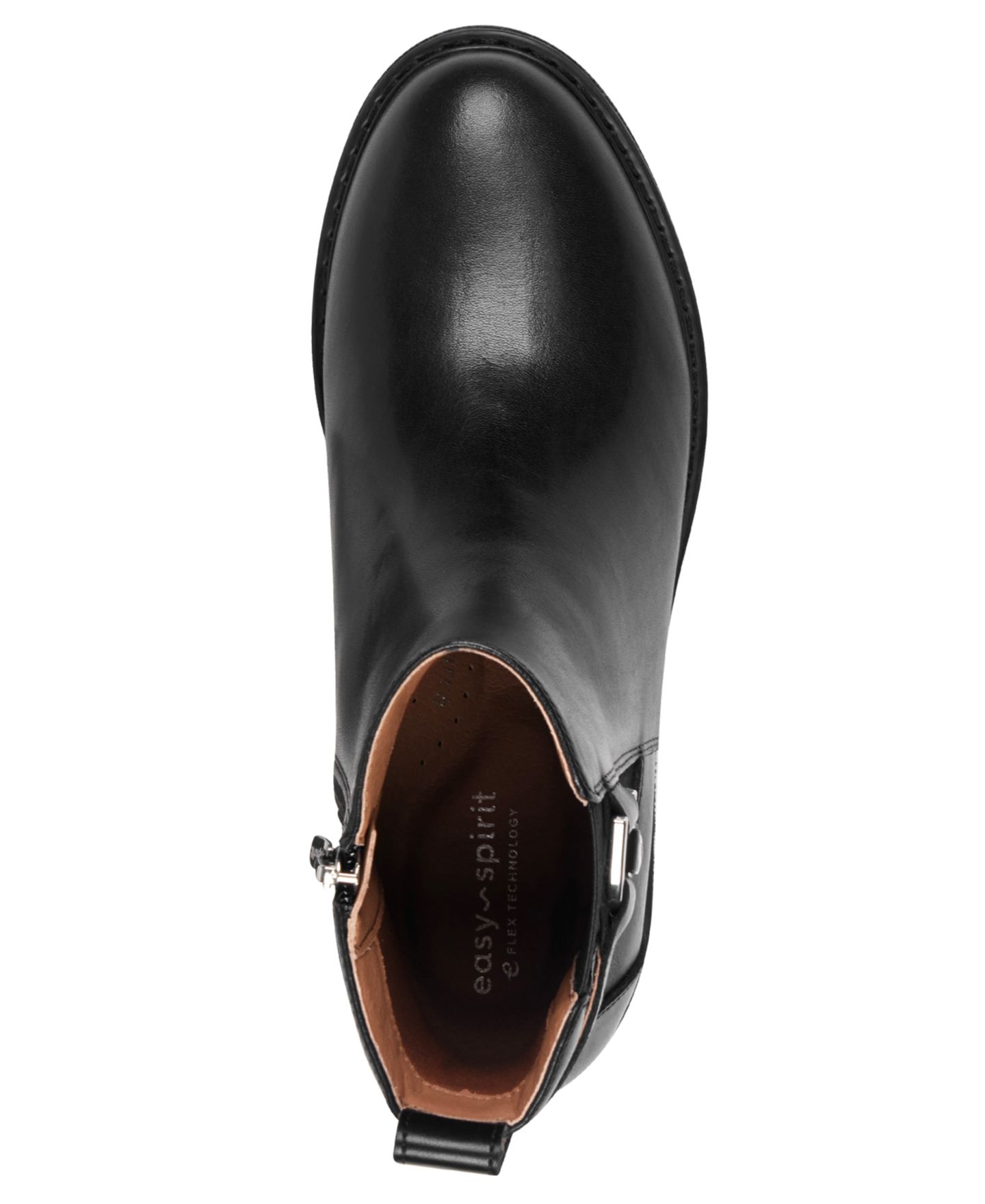 Женские ботинки Easy Spirit Jordynn eFlex Side Zip Booties, цвет: Чёрный — фото 4