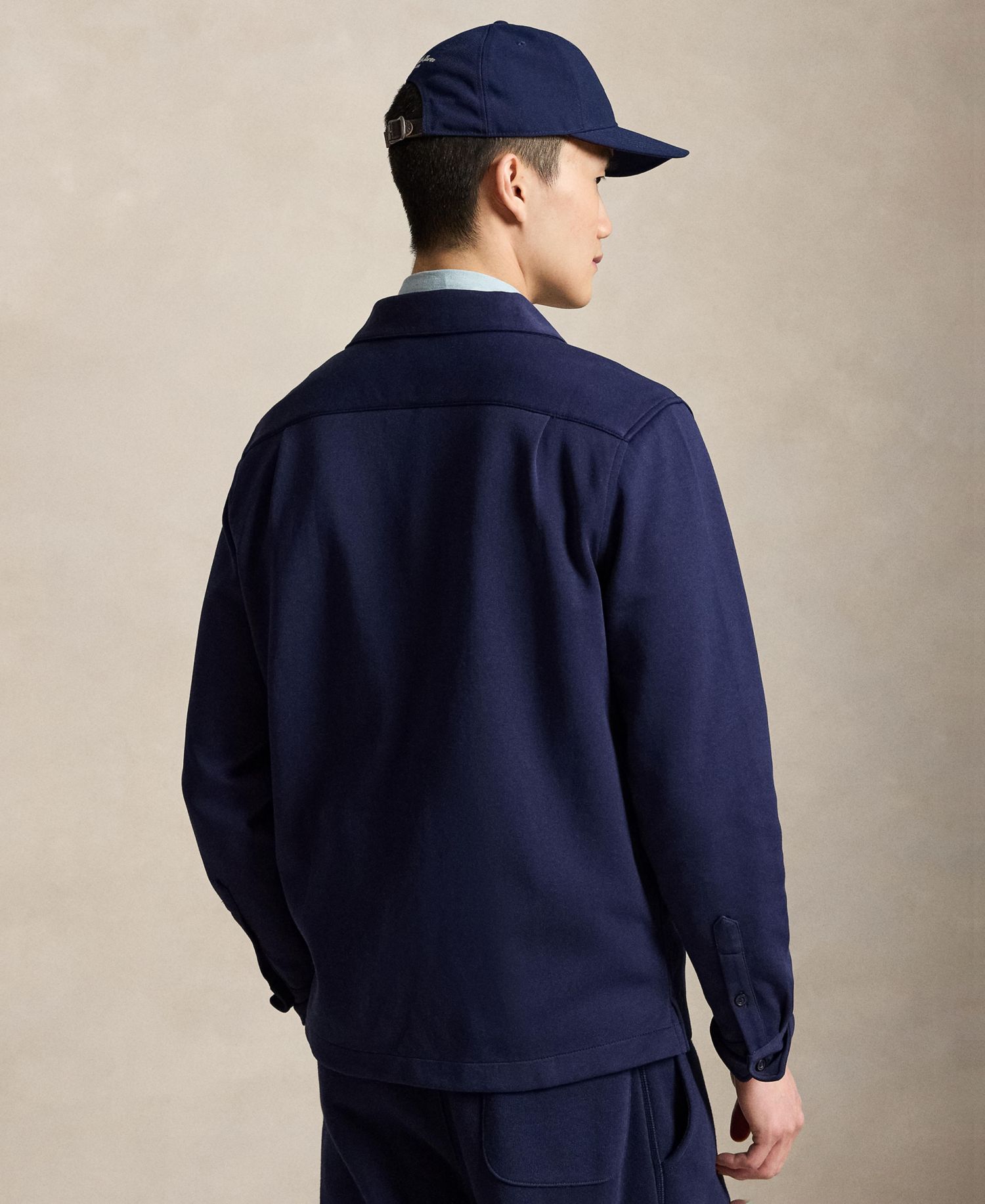 Men's Double-Knit Camp Shirt