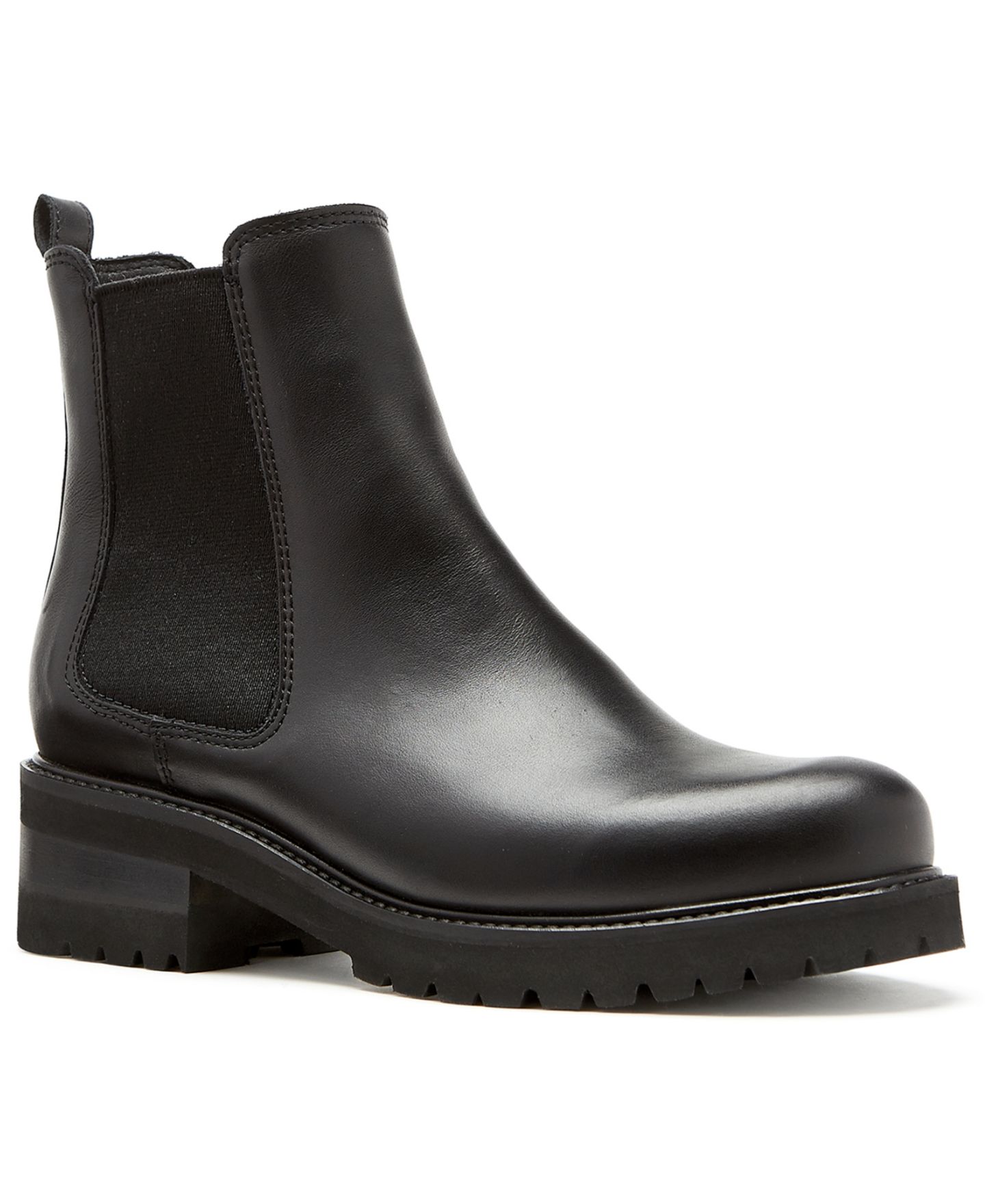 Женские ботинки La Canadienne Cye City Dry Chelsea Booties, цвет: Чёрный кожаный — фото 1
