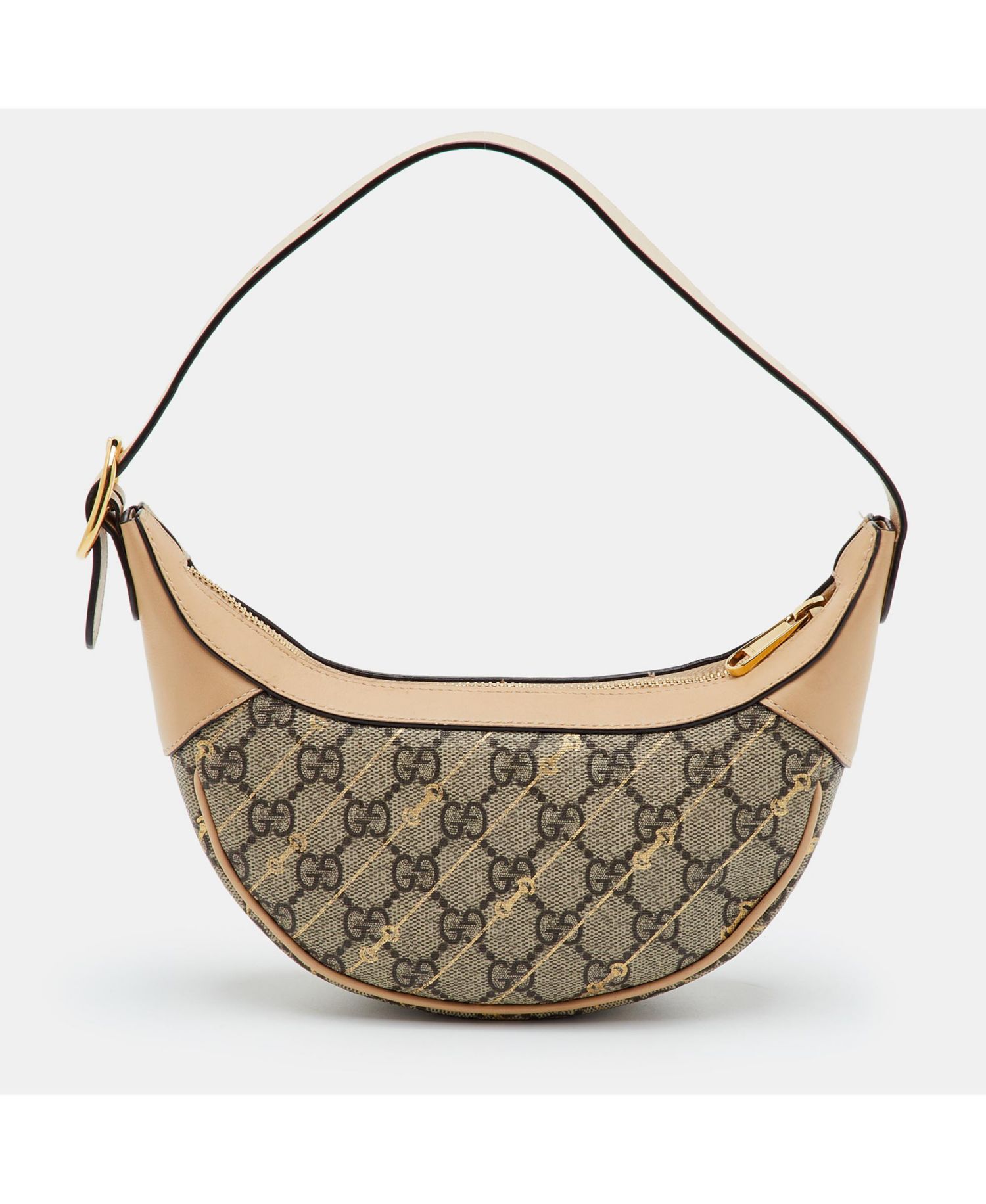 Women's Ophidia GG Horsebit Print Mini Hobo Bag