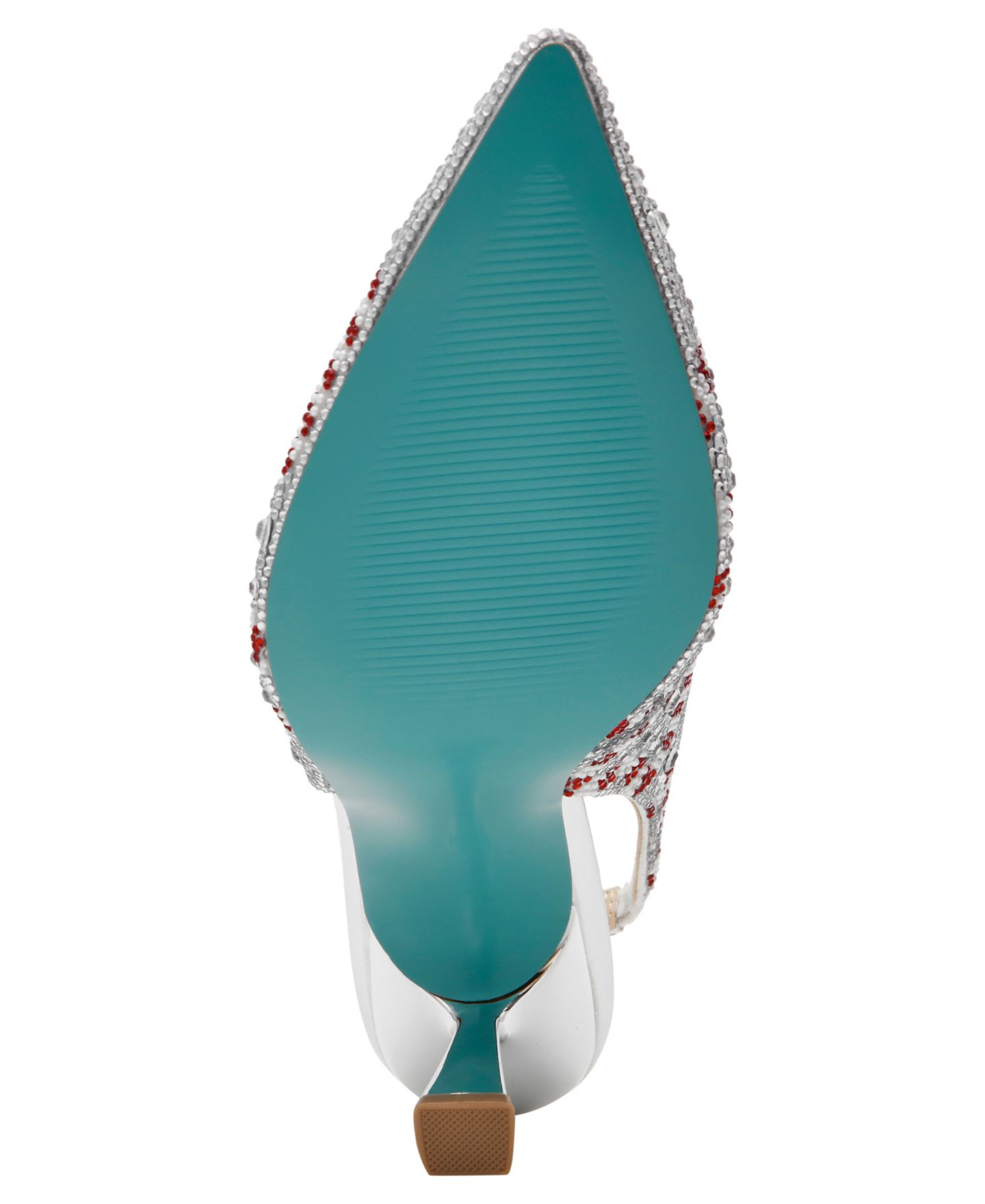 Женские туфли Betsey Johnson Clark Slingback Evening Pumps, цвет: Candy Cane — фото 5
