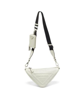 Women's Triangle Leather Shoulder Bag