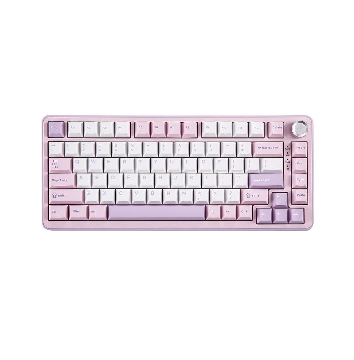 Ipason B75 Pro Wireless Mechanical Gaming Keyboard for Pc - Purple