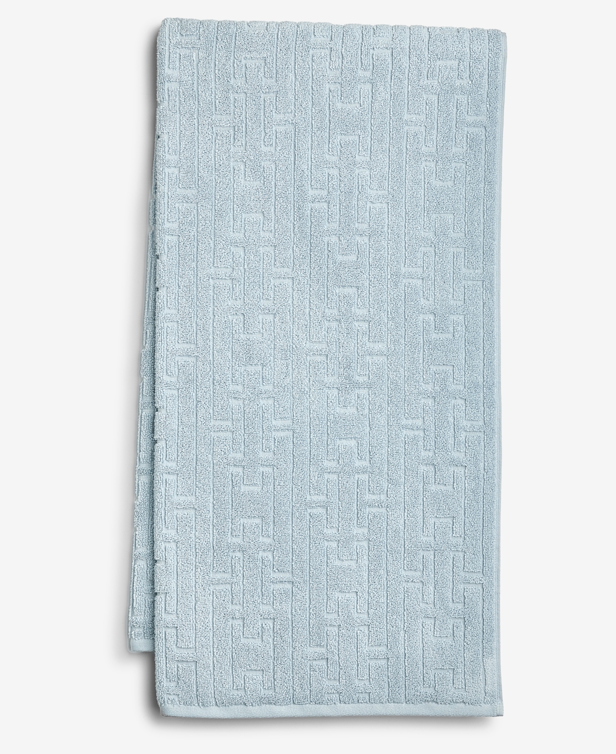 Hotel Collection Sculpted Chain-Link Bath Towel, 30" x 56", Exclusively at Macy's