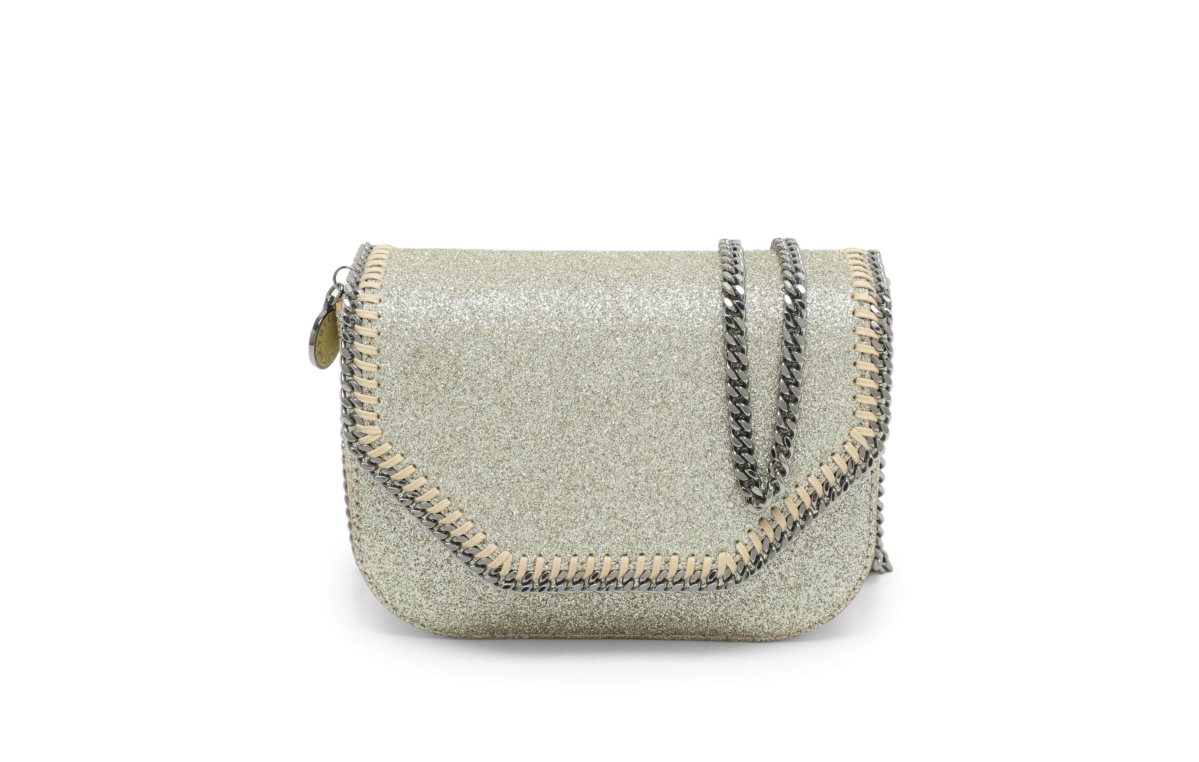 Pre-Owned Stella Mccartney Women's Glitter Shoulder Bag