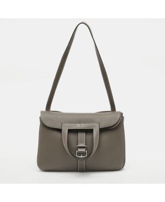 Pre-Owned HERMES Women's Saut Barenia Leather Shoulder Bag