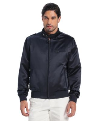 Men's Classic Satin Iconic Racer Jacket