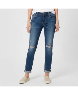 Women's Denim Distressed Slim Fit Jeans